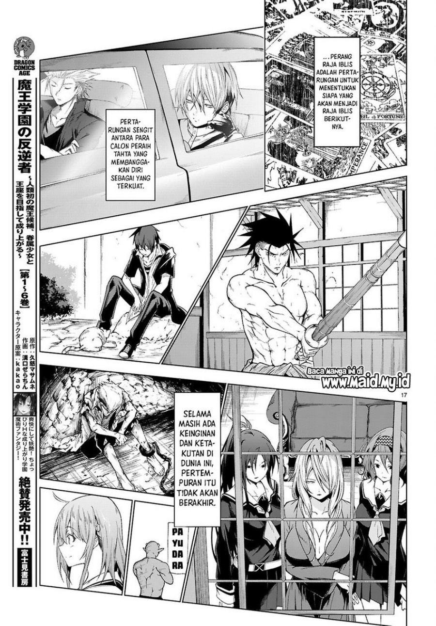 Maou Gakuen no Hangyakusha Chapter 49 END Gambar 19